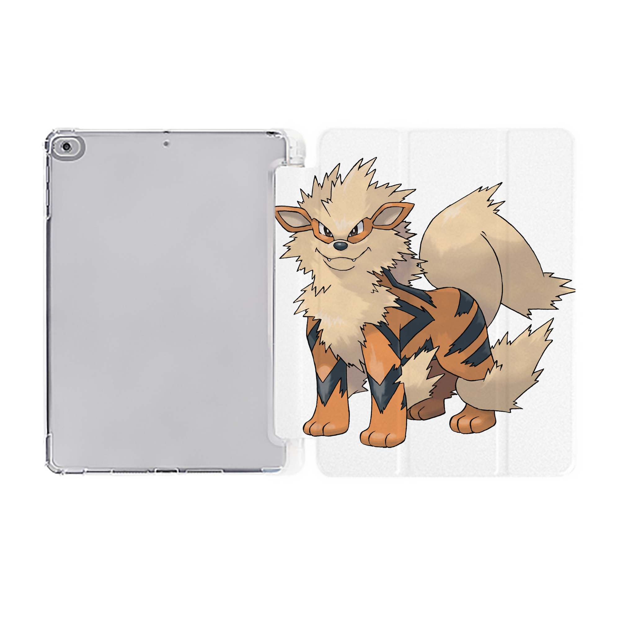 （画像用） ポケットモンスター Pokémon IPad ケース ペン収納付き 三つ折りスタンド PUレザー×シリコン 対応機種9.5/10.5/10.9インチ